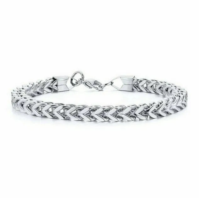 Men's Titanium Steel Bracelet - Three-Color Options