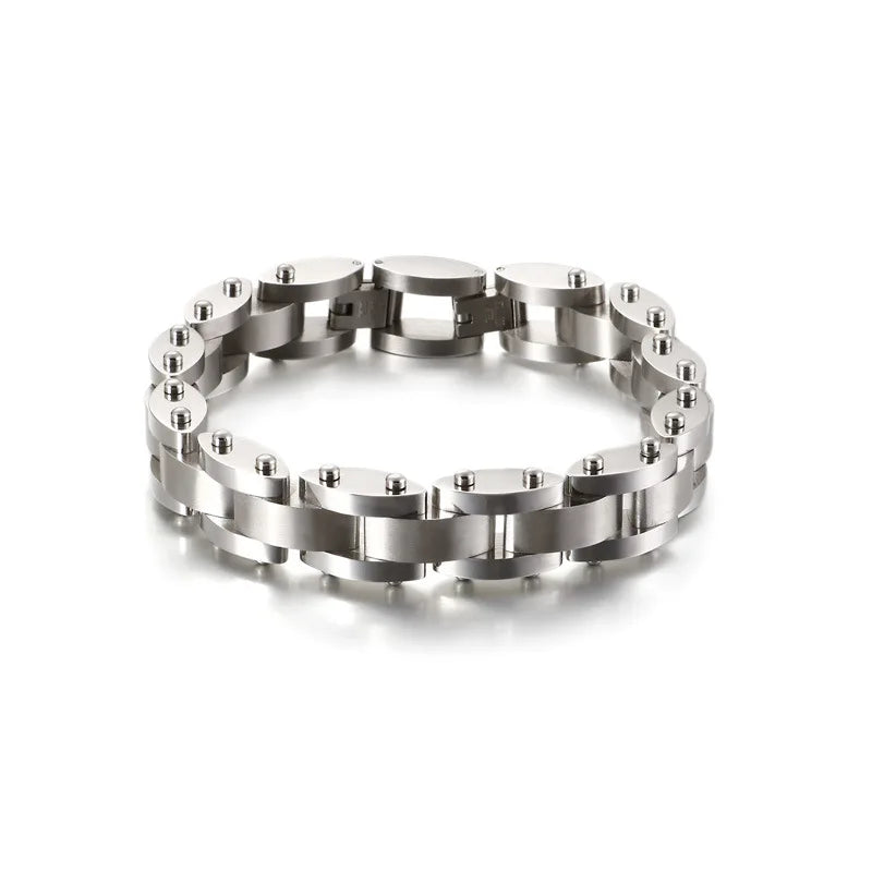 Titanium Steel Men's Bracelet - Domineering Style
