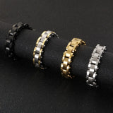 Titanium Steel Men's Bracelet - Domineering Style
