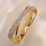 Titanium Steel Wide Bracelet - Minimalist Women's Bracelet