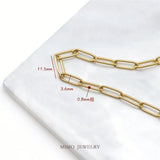 18K Gold O-Chain Necklace Bracelet