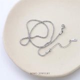 18K Sparkling Chain All Star Bracelet Necklace with Pendant DIY Accessories