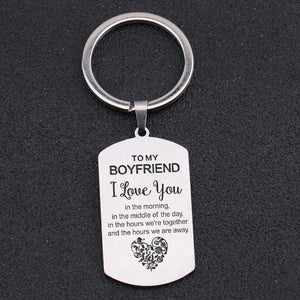 Personalized Car Keychain for Boyfriend - High-quality Surprise