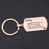 Daddy Surprise Keychain: Here Soon Enough