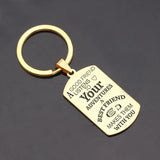 Engraved Key Rings: A GOOD LISTENS TO Your ADVENTURES