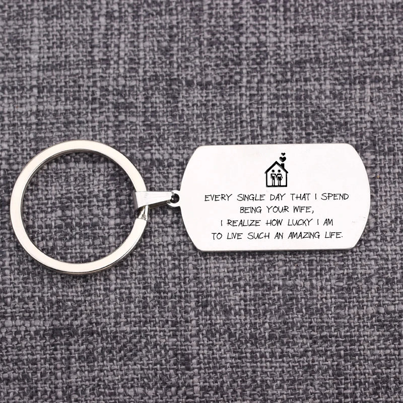 Lucky Wife Keychain