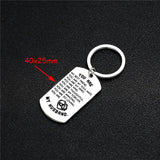 Husband Stainless Steel Dog Tag Keychain Valentines YOU ARE MY FRIEND,SOUL MATE