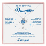 Special Star Cubic-Zirconia Sapphires Pendant Necklace
