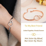 Sister By Heart Stainless Steel Chain Gift