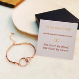 Sister By Heart Stainless Steel Chain Gift