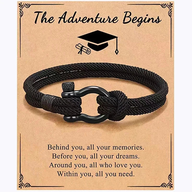 To My Boys Bracelet Son Bracelet for Son Grandson Nephew Birthday Gift