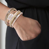 Daughter Bracelet Pearls Shell Ornaments with Card