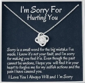 To My Daughter Christmas Gift Stainless Steel Necklace