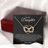 Dad Moon Pendant Christmas Gift for Daughter