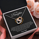 Dad Moon Pendant Christmas Gift for Daughter