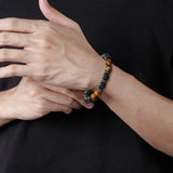 Colorful Stone Beads Bracelet for Husband