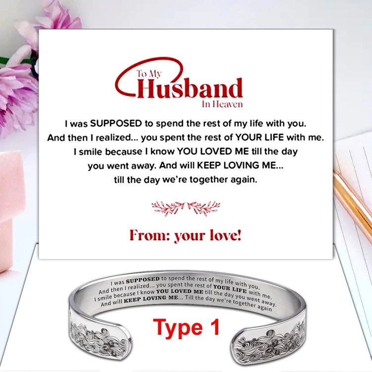 Heaven Memorial Bracelet | Memorial Gift | Comfort Bracelet