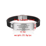 Encourage Jewelry Men Wristband Stainless Steel Bracelet For Boys