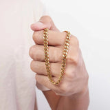 To My Son Cuban Chain Necklace From Mom