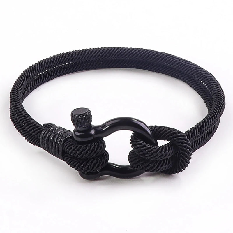Love You Forever Braided Leather Knot Bracelet Gift