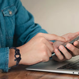 Love You Forever Braided Leather Knot Bracelet Gift