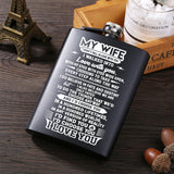 Stainless Steel Hip Flask Alcohol Bottle Travel Whiskey Liquor Bottle