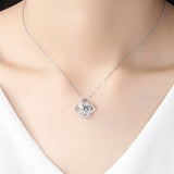 To My Wife You Are Everything Knot Necklace Engagement Gift