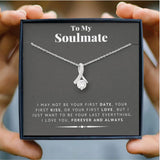 Soulmate Zircon Pendant Necklace for Women