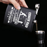 Portable Stainless Steel Hip Flask Alcohol Bottle Travel Whiskey Liquor Flagon