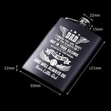 Mini 8oz Stainless Steel Whisky Flask with Funnel