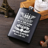 Mini 8oz Stainless Steel Whisky Flask with Funnel