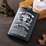 Portable Stainless Steel Hip Flask - Small Bottle