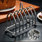 Toast Bread Rack 6 Stainless Steel Holder