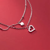 925 Silver Heart Anklets Women Love Foot Bracelet Leg Chain Jewelry