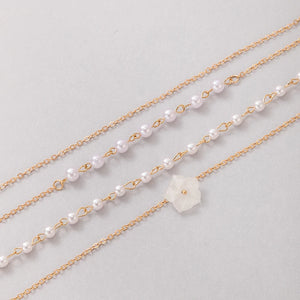 Pretty Flowers Anklet for Women