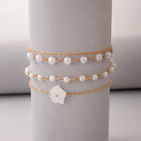 Pretty Flowers Anklet for Women