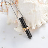 Forever Engrave Urn Keepsake Cremation Necklace - Pet/Human Ashes
