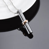 Forever Engrave Urn Keepsake Cremation Necklace - Pet/Human Ashes