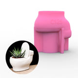 Concrete Silicone Flowerpot Mold DIY Home Garden Pots Mold