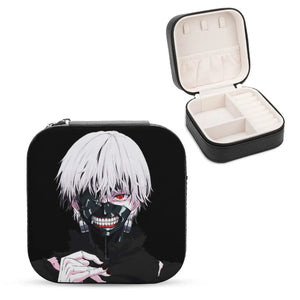 Tokyo Ghoul Jewelry Storage Box Leather Organizer Creative Layers Rotate