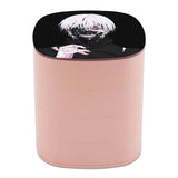 Tokyo Ghoul Jewelry Storage Box Leather Organizer Creative Layers Rotate