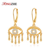 Sterling Silver Evil Eye Hoop Earrings for Women Vintage Eye Ear Stud Jewelry