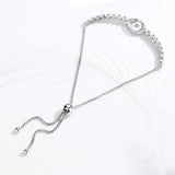 925 Silver Evil Eye Tennis Bracelet Bulgaria Allah Jewelry