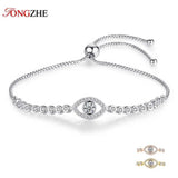 925 Silver Evil Eye Tennis Bracelet Bulgaria Allah Jewelry