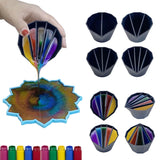 Crystal Epoxy Resin Distributing Cup for Mixing Glue
