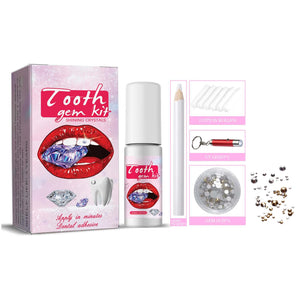 Colorful Crystals Tooth Decorative Jewelry Kit Tooth Accessories
