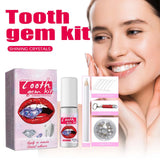 Colorful Crystals Tooth Decorative Jewelry Kit Tooth Accessories
