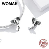 Toothless Elephant Charm Retro Beads 925 Sterling Silver Jewelry