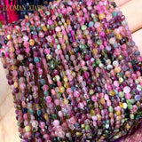 4mm Faceted Natural Stone Beads for Jewelry Making DIY Bracelet