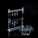 Acrylic Drop Earrings Display Stand Organizer Rack